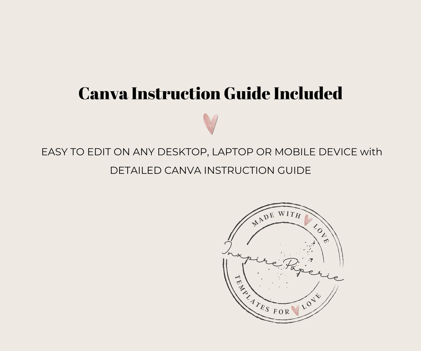 Step by step canva editing guide wedding invitation template minimalist modern