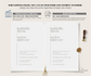 How to print and printing options minimalist modern wedding invite set