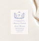 Vintage Romantic Wedding Invitation Template Perfect for Garden Wedding